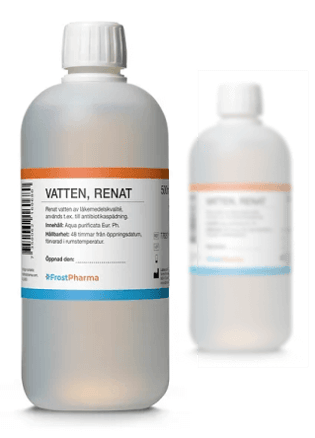 Vatten, renat